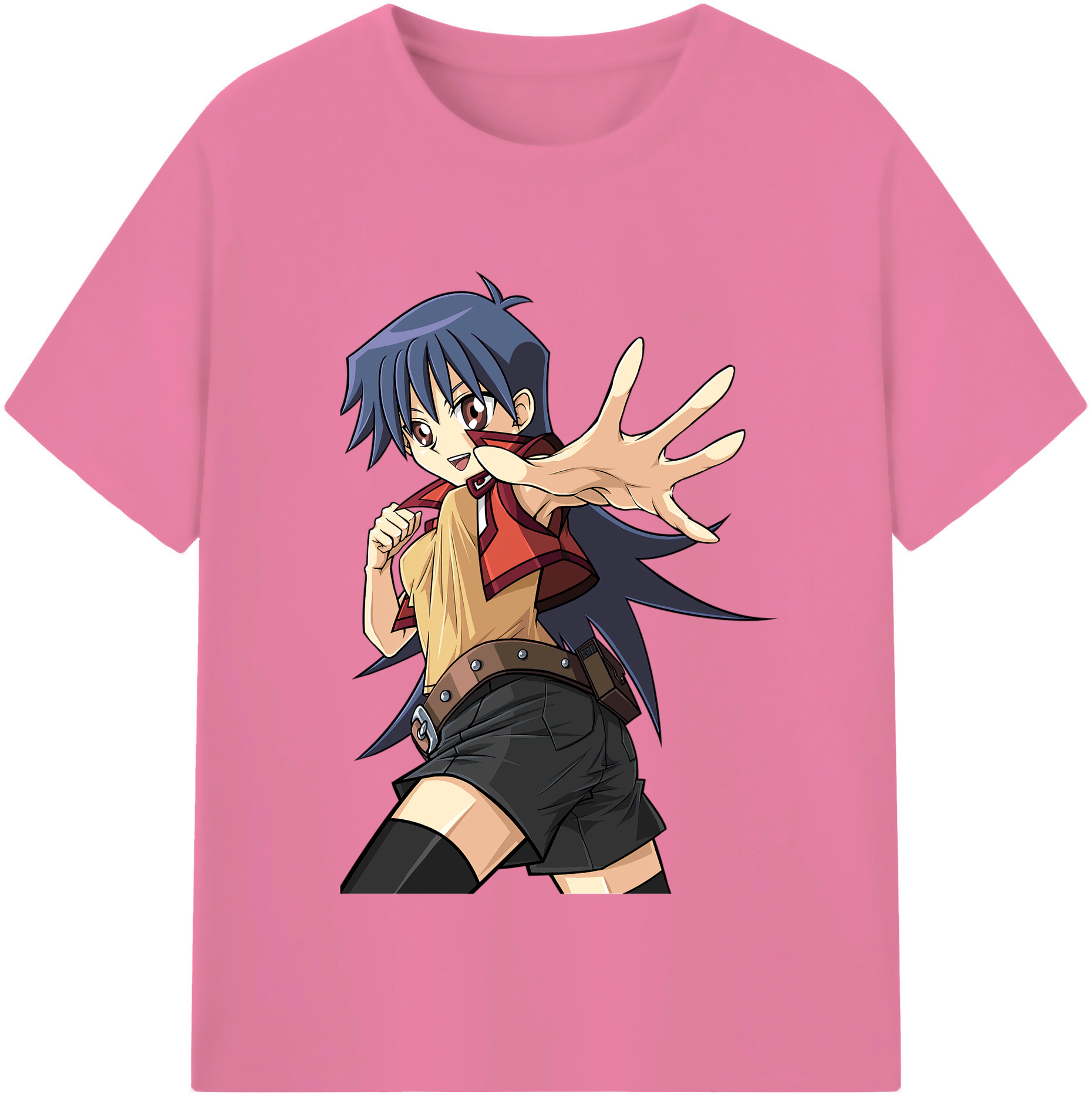 （画像用） 遊☆戯☆王 Yu-Gi-Oh! 綿100％半袖Tシャツ（フロントプリント）